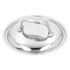 Demeyere Stieltopf mit Deckel 16 cm, 18/10 Edelstahl, Silber