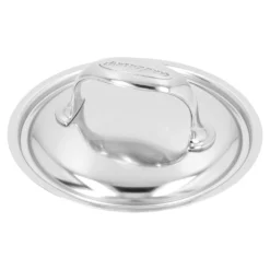 Demeyere Stieltopf mit Deckel 14 cm, 18/10 Edelstahl, Silber