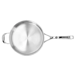 Demeyere Stieltopf mit Deckel, niedrig 28 cm, 18/10 Edelstahl