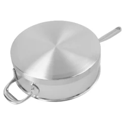 Demeyere Stieltopf mit Deckel, niedrig 28 cm, 18/10 Edelstahl
