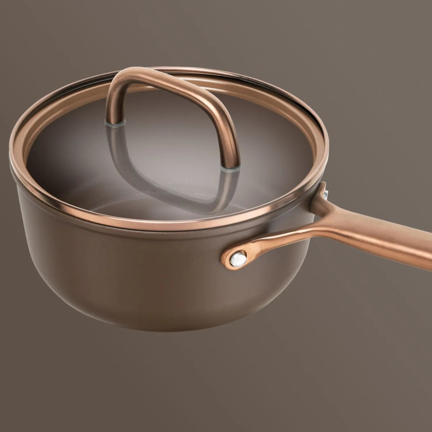 ZWILLING Stieltopf mit Glasdeckel 18 cm, Aluminium,
