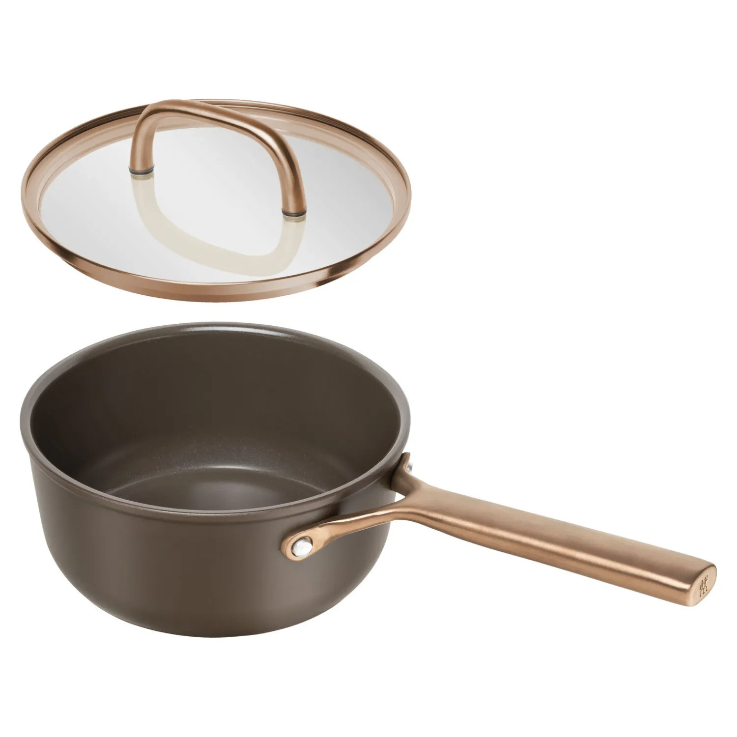 ZWILLING Stieltopf mit Glasdeckel 18 cm, Aluminium,