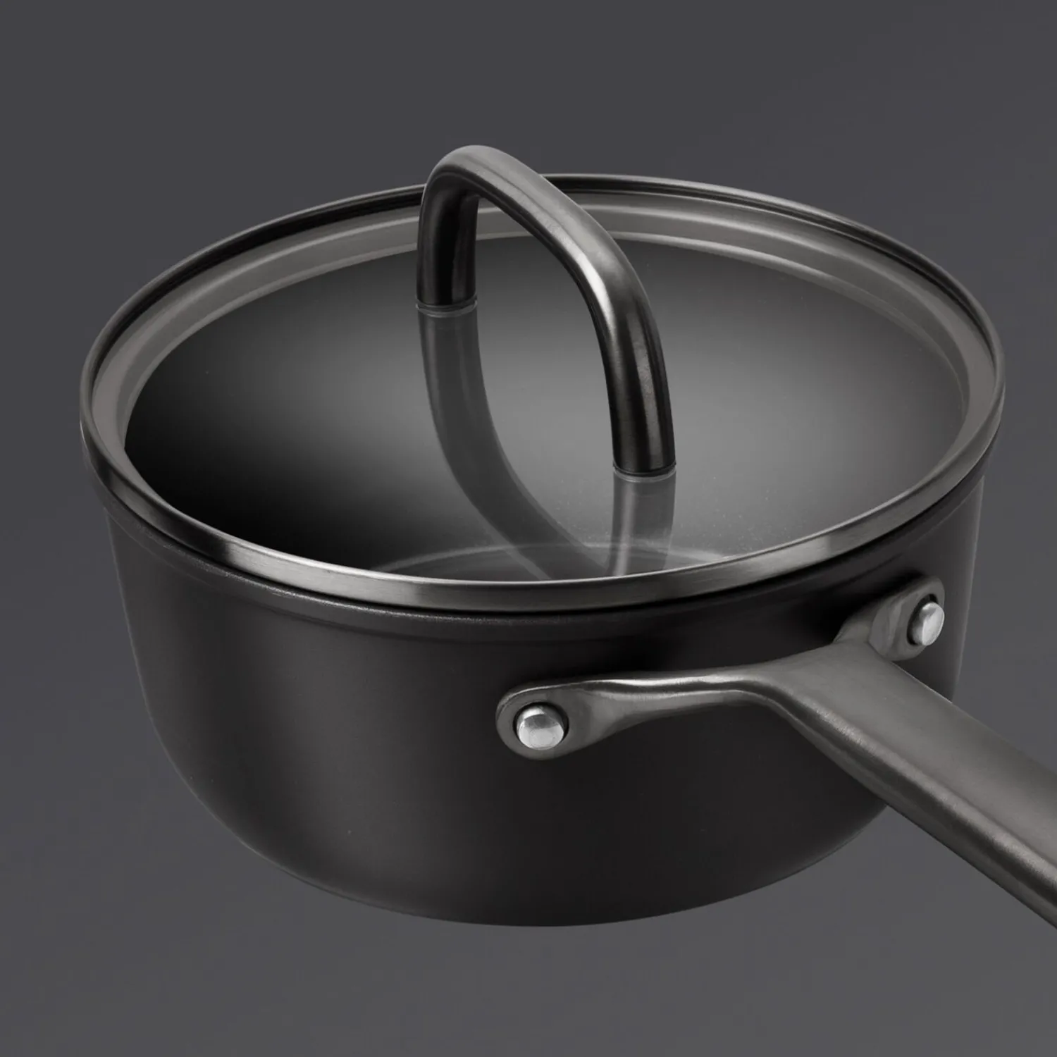 ZWILLING Stieltopf mit Glasdeckel 18 cm, Aluminium,