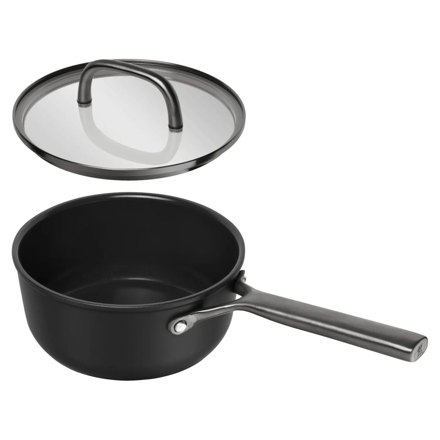 ZWILLING Stieltopf mit Glasdeckel 18 cm, Aluminium,