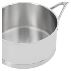 Demeyere Stieltopf ohne Deckel 18 cm, 18/10 Edelstahl, Silber