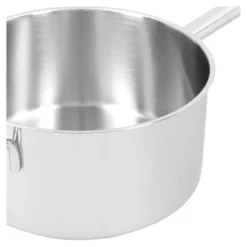 Demeyere Stieltopf ohne Deckel 22 cm, 18/10 Edelstahl, Silber