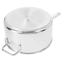 Demeyere Stieltopf ohne Deckel 22 cm, 18/10 Edelstahl, Silber