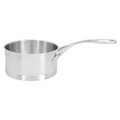 Demeyere Stieltopf ohne Deckel 16 cm, 18/10 Edelstahl, Silber