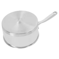 Demeyere Stieltopf ohne Deckel 16 cm, 18/10 Edelstahl, Silber