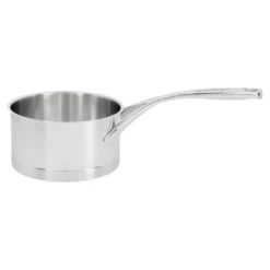 Demeyere Stieltopf ohne Deckel 14 cm, 18/10 Edelstahl, Silber