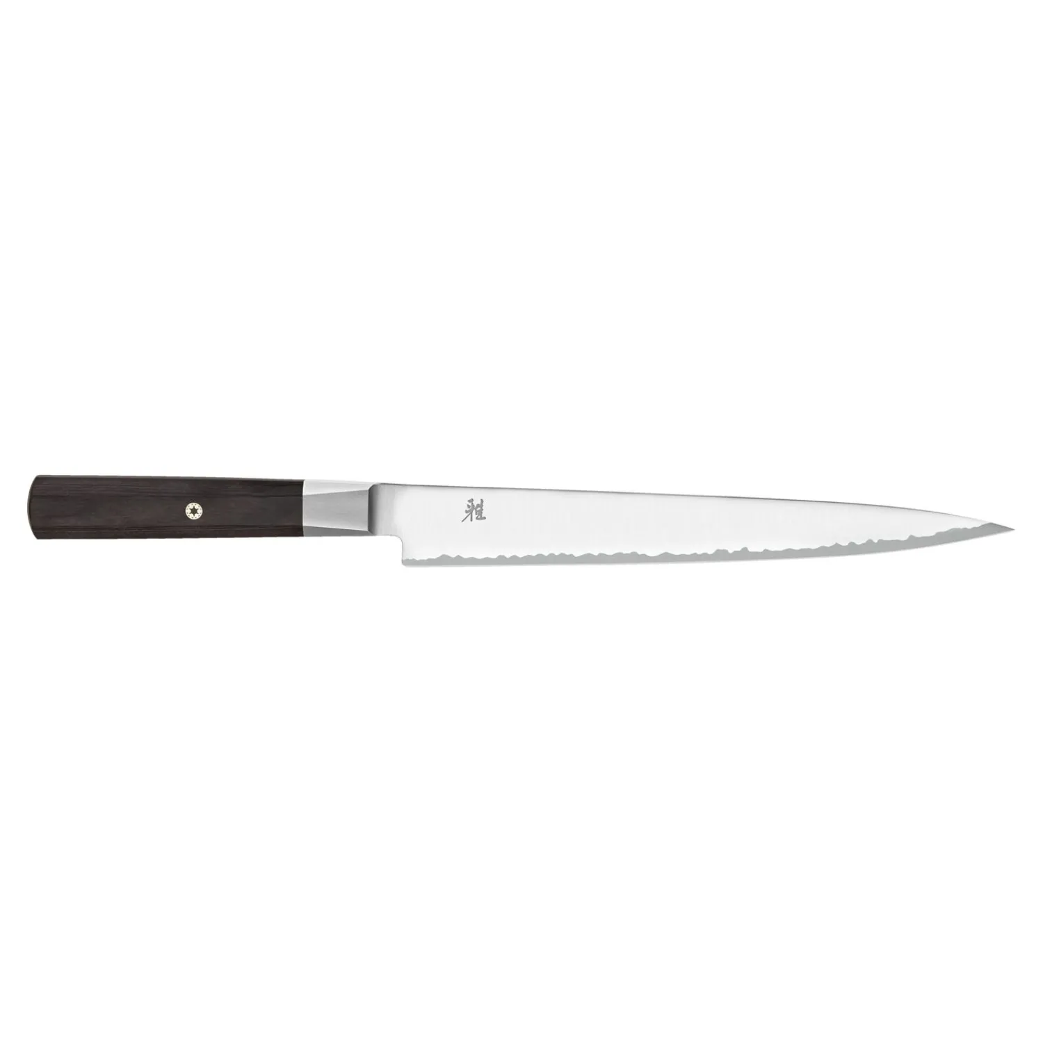 MIYABI Sujihiki 24 cm, Pakka Holz