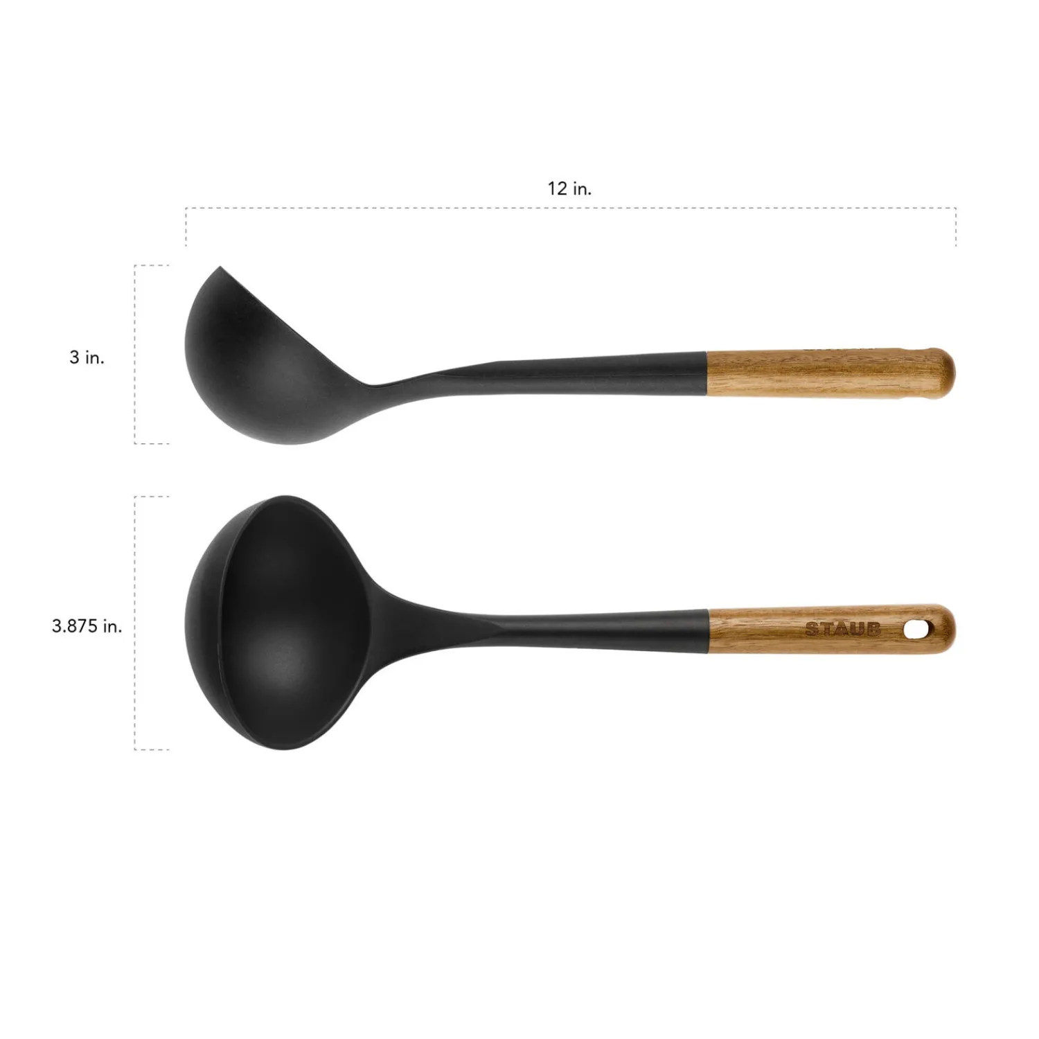 Staub Suppenkelle, 31 cm, Silikon