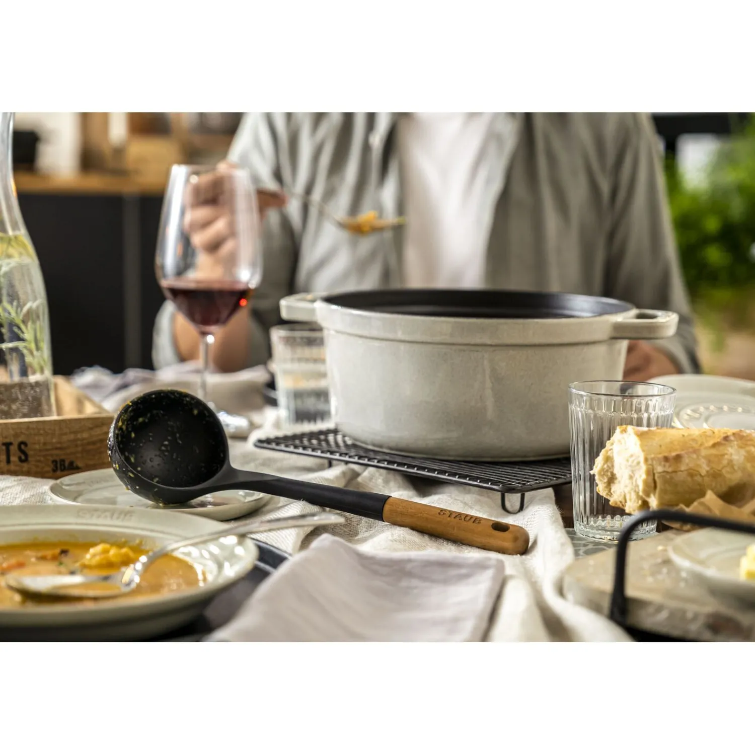 Staub Suppenkelle, 31 cm, Silikon