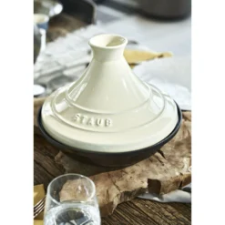 Staub Tajine 28 cm, rund, , Gusseisen