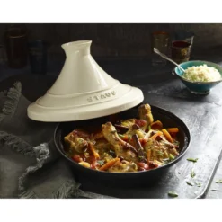 Staub Tajine 20 cm, rund, , Gusseisen