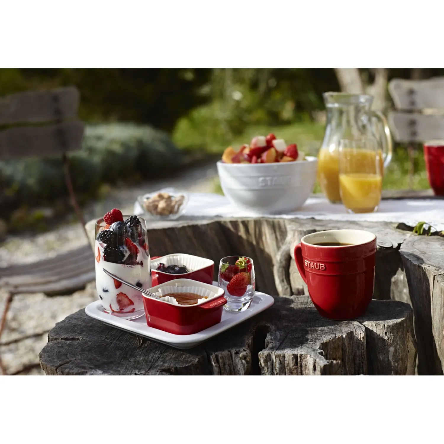 Staub Tapas Set, 5-teilig, kirschrot 5-tlg, , Keramik