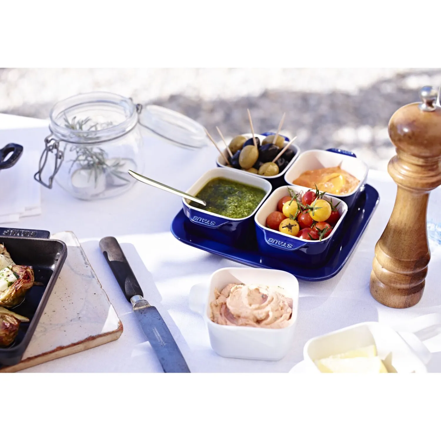 Staub Tapas Set 5-tlg, , Keramik