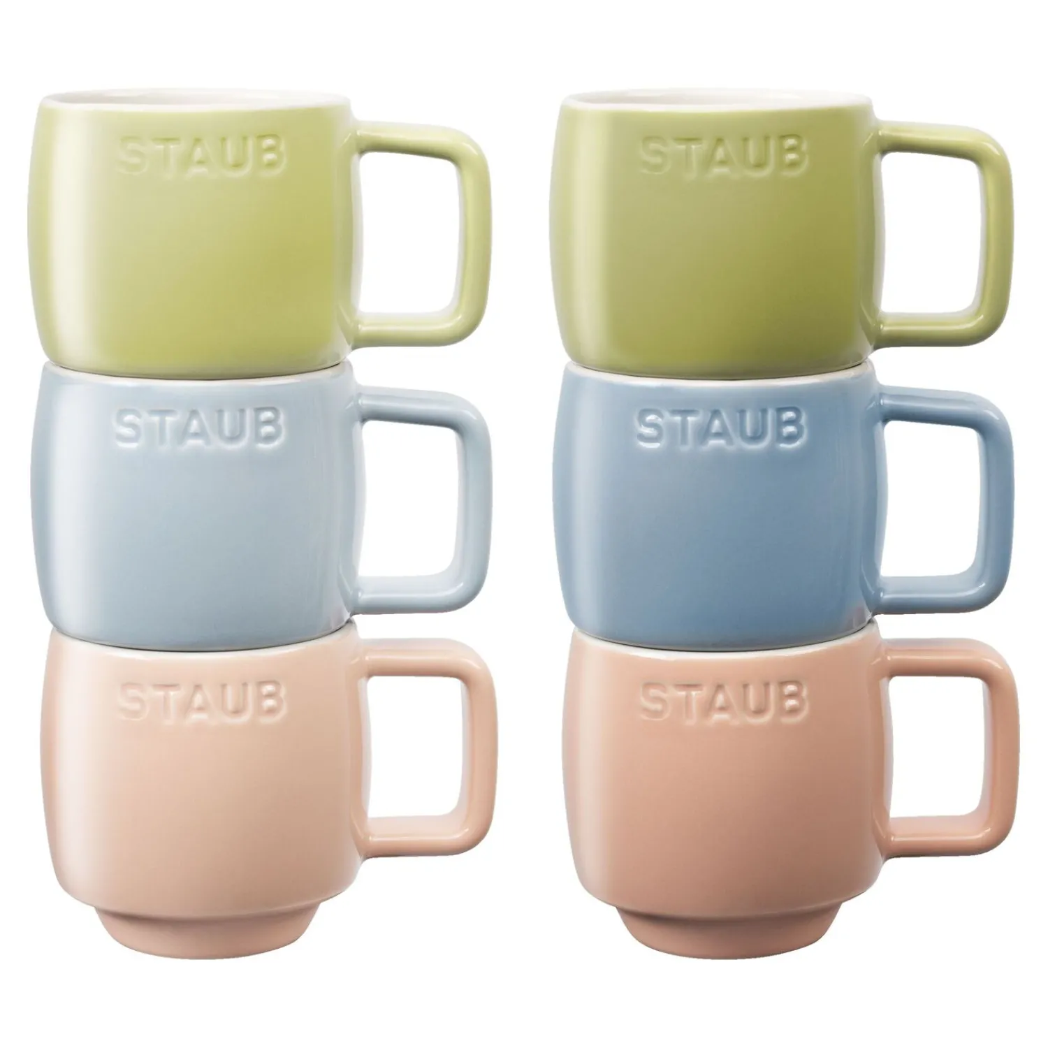 Staub Tassenset Macaron 100 ml / 6-tlg
