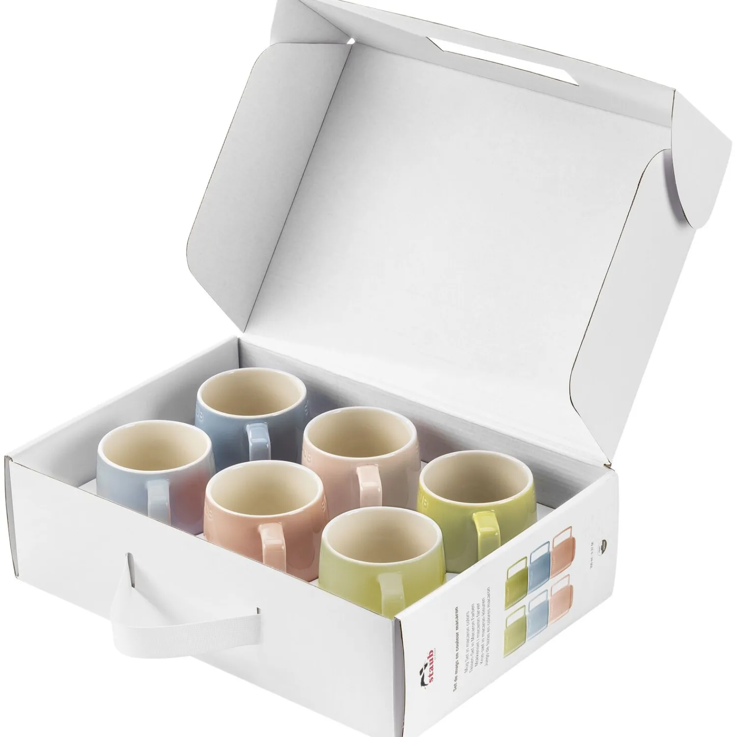 Staub Tassenset Macaron 350 ml / 6-tlg