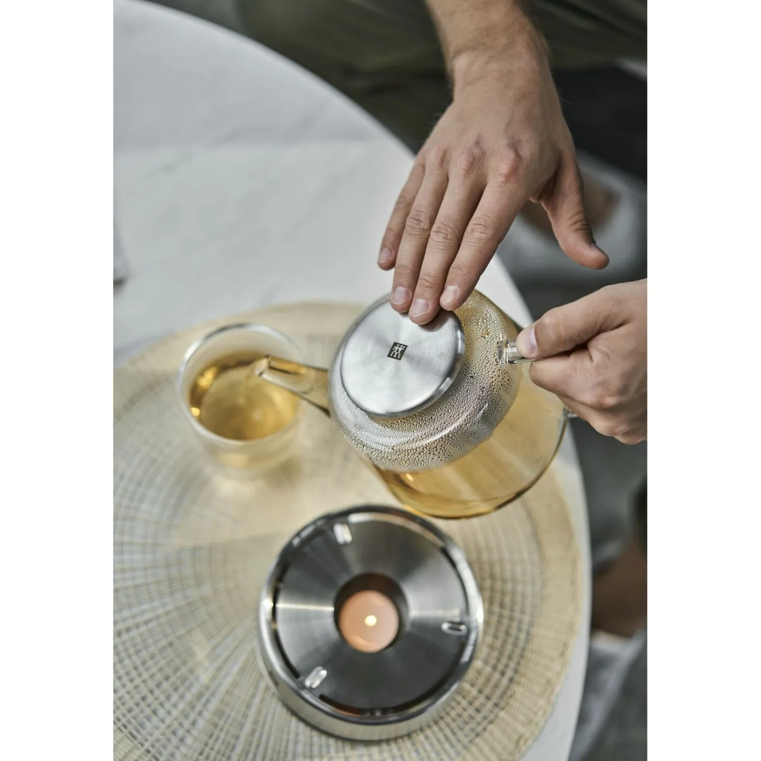 ZWILLING Teekanne mit Stövchen 800 ml