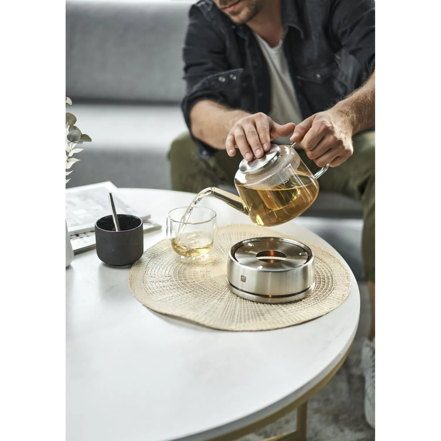 ZWILLING Teekanne mit Stövchen 800 ml