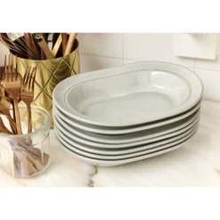 Staub Teller 25 cm, oval, , Keramik