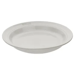 Staub Teller 24 cm, rund, Weisser Trüffel, Keramik