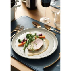 Staub Teller flach 26 cm, rund, , Keramik
