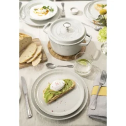 Staub Teller flach 22 cm, rund, , Keramik