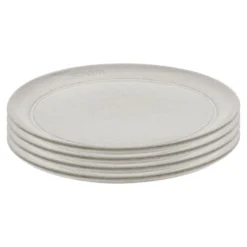 Staub Tellerset, 4-tlg. / 20 cm, Weisser Trüffel, Keramik