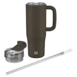 ZWILLING Thermobecher mit Strohhalm, 900 ml, Edelstahl,