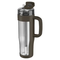 ZWILLING Thermobecher mit Strohhalm, 900 ml, Edelstahl,