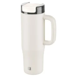 ZWILLING Thermobecher mit Strohhalm, 900 ml, Edelstahl,