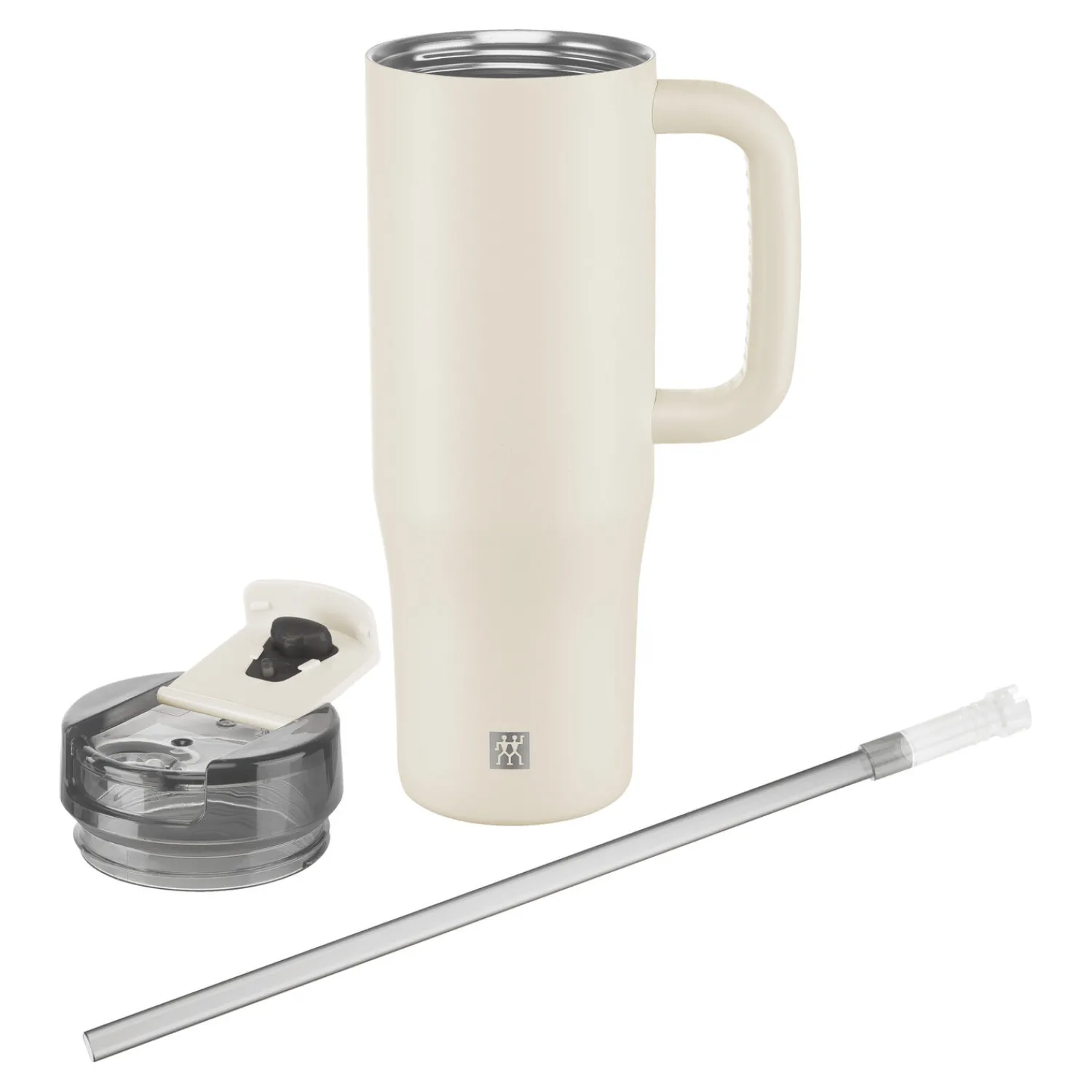 ZWILLING Thermobecher mit Strohhalm, 900 ml, Edelstahl,