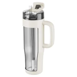 ZWILLING Thermobecher mit Strohhalm, 900 ml, Edelstahl,