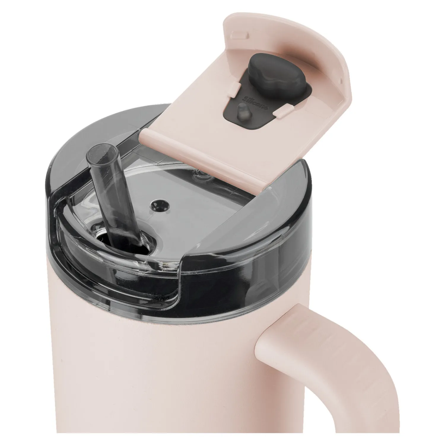 ZWILLING Thermobecher mit Strohhalm, 900 ml, Edelstahl,