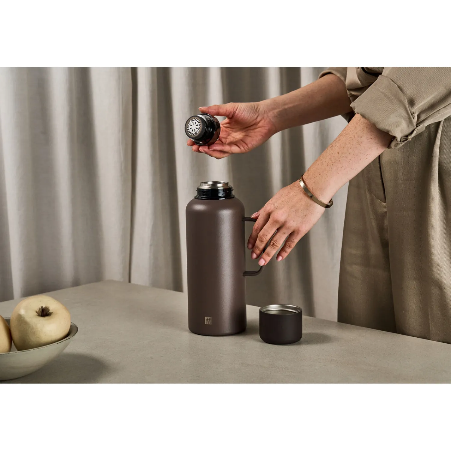 ZWILLING Thermokanne, 1,2 l, Edelstahl,