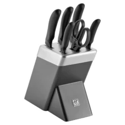 ZWILLING 7-tlg, Messerblockset, Anthrazit
