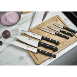 ZWILLING 9-tlg, Messerblockset, Anthrazit