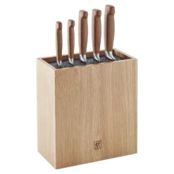 ZWILLING 6-tlg, Messerblockset, Braun