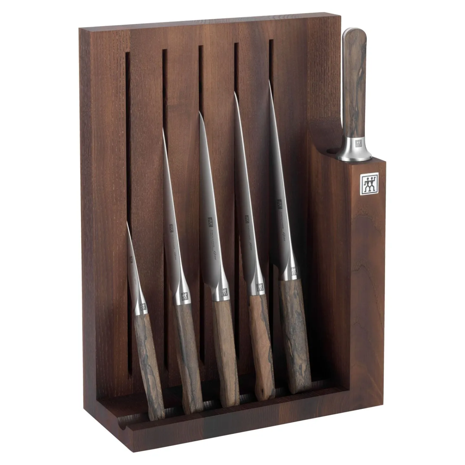 ZWILLING 7-tlg, Messerblockset, Braun