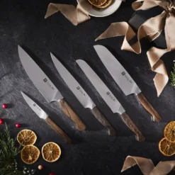 ZWILLING 7-tlg, Messerblockset, Braun