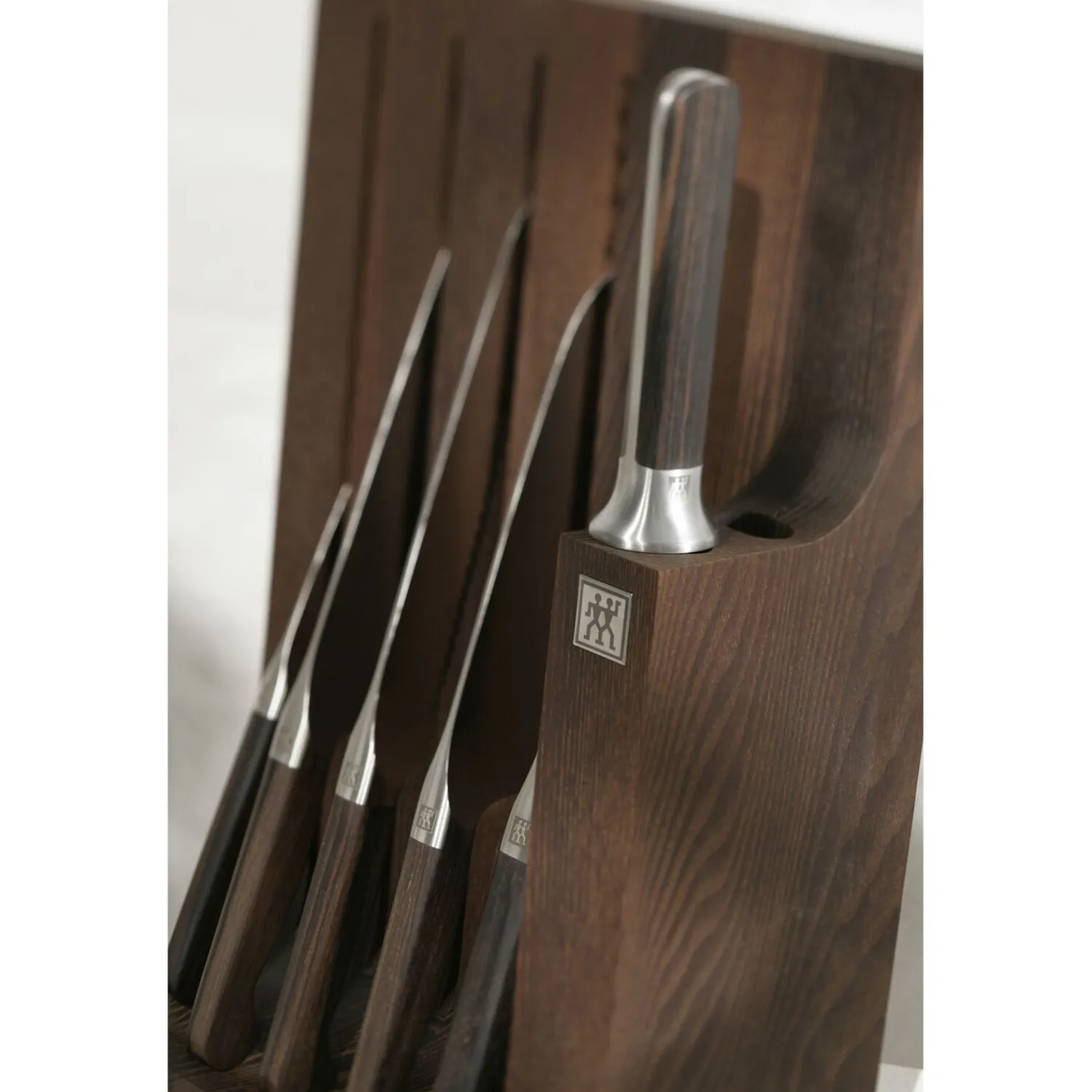 ZWILLING 7-tlg, Messerblockset, Braun