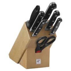 ZWILLING 8-tlg, Messerblockset, Natur