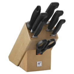 ZWILLING 8-tlg, Messerblockset, Natur