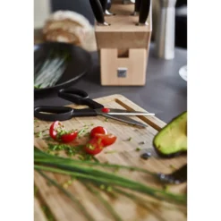 ZWILLING 8-tlg, Messerblockset, Natur