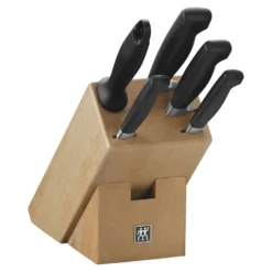 ZWILLING 6-tlg, Messerblockset, Natur