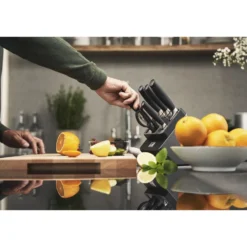 ZWILLING 7-tlg, Messerblockset, Silber, Anthrazit