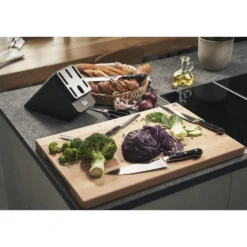 ZWILLING 7-tlg, Selbstschärfender Messerblock, Anthrazit