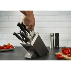 ZWILLING 7-tlg, Selbstschärfender Messerblock,